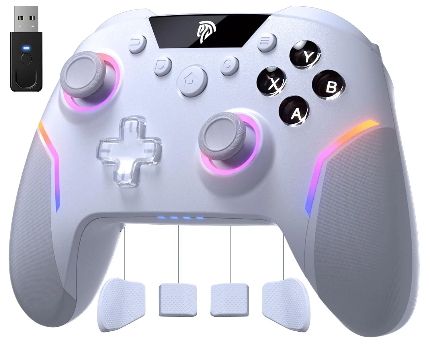 Mando EasySMX X20 para PC, Steam Deck, Switch 1/2, Android, iOS