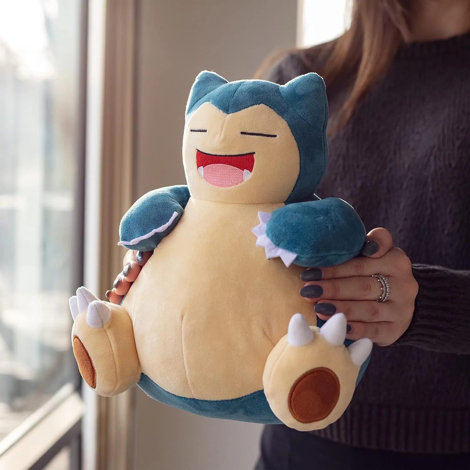 Pokemon Snorlax Plush - 12-Inch Normal-Type Pokemon Plush