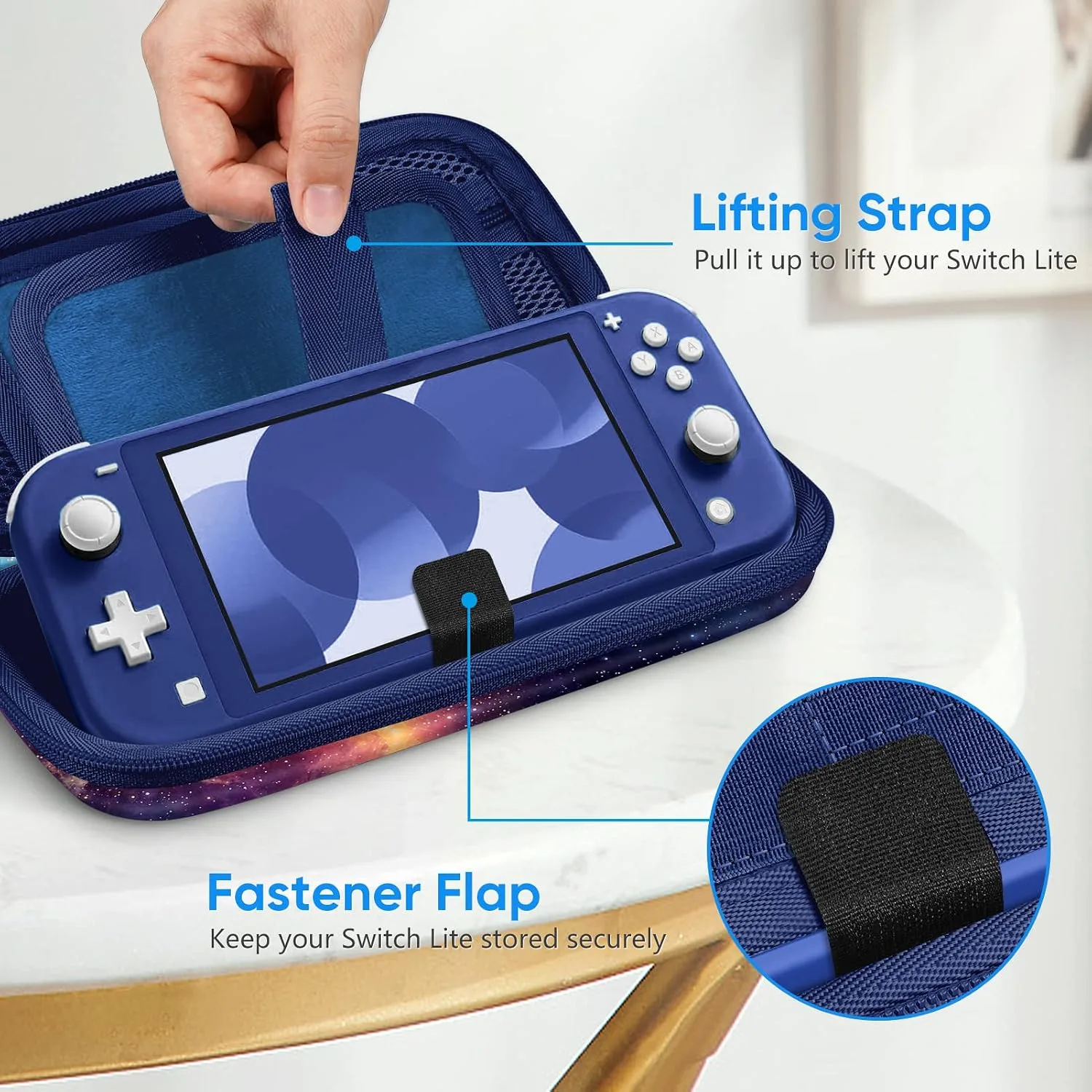 FINTIE Shockproof Carrying Case for Nintendo Switch Lite 2019