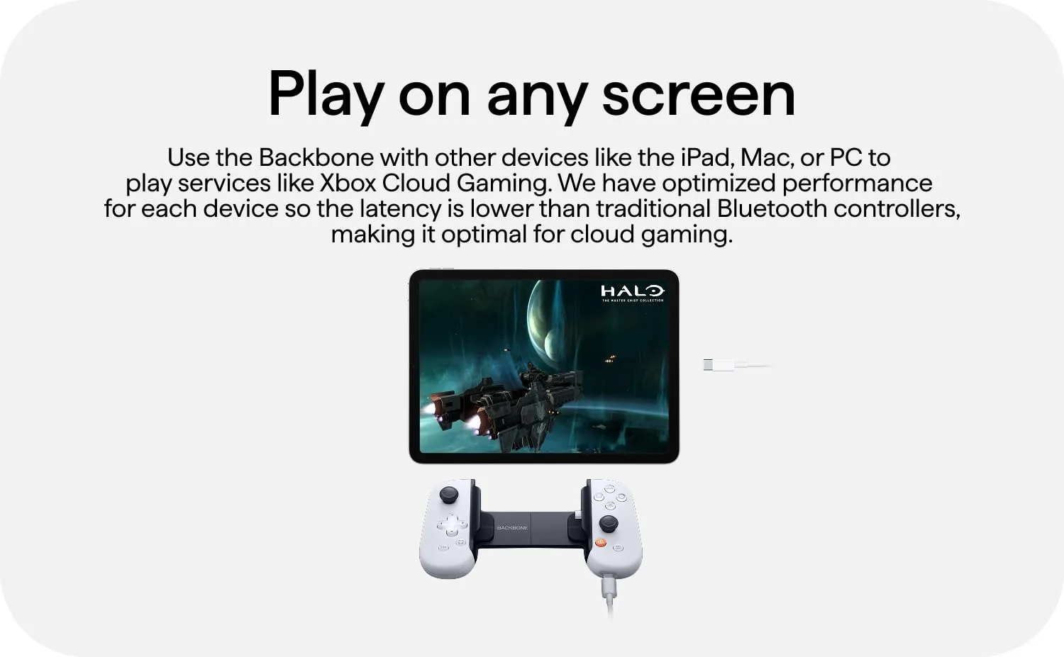 BACKBONE One Mobile Gaming Controller (PlayStation Edition), Phone Controller for Android & iPhone 18/17/16/15 Series, 2nd Gen, Play Xbox, Fortnite, Call of Duty, With 3-Months Apple Arcade Access