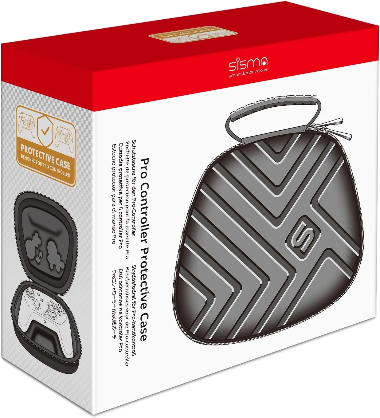 sisma Protective Case Compatible with Nintendo Switch 2 Pro Controller