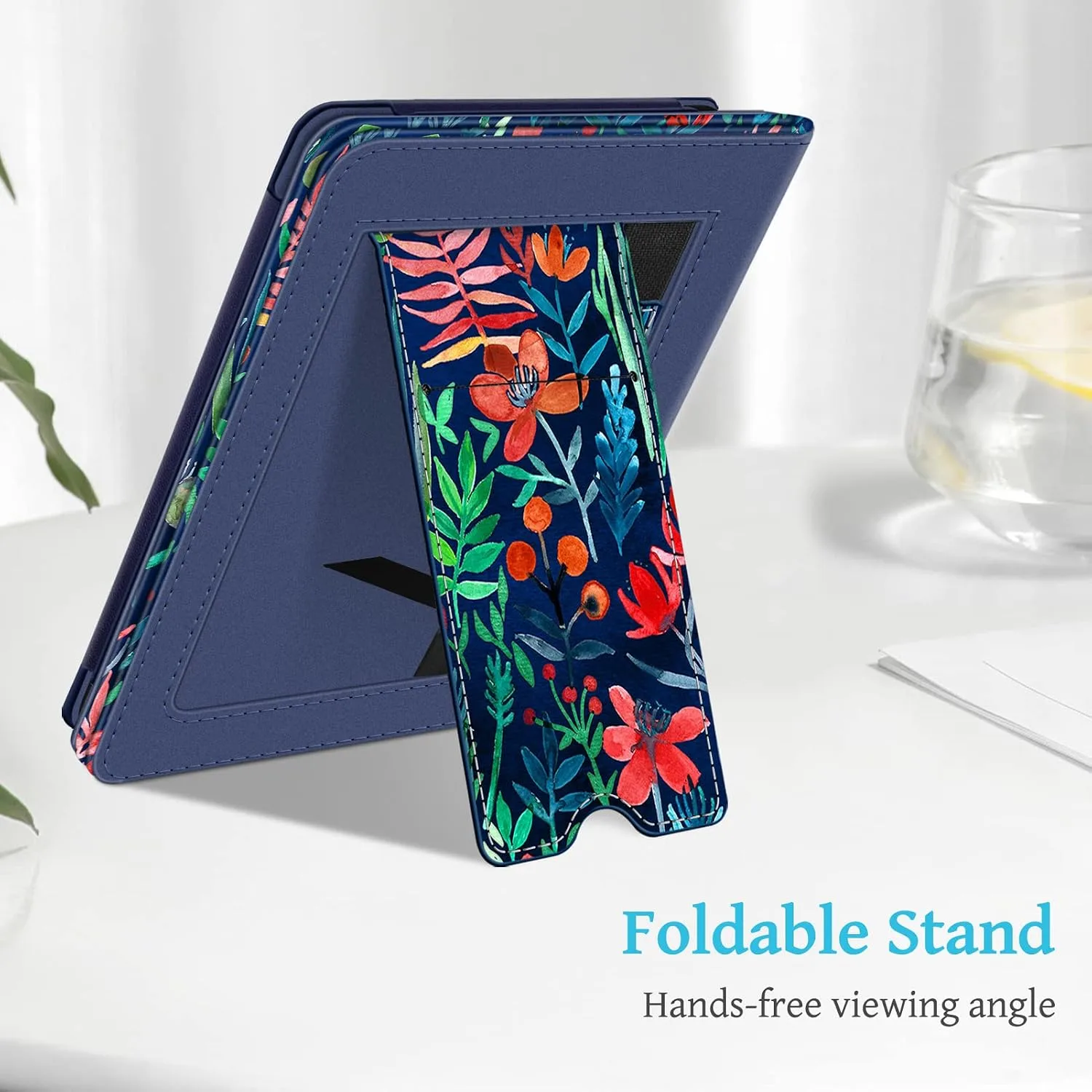 Fintie Stand Case for 6" Kindle 11th Generation 2024/2022, Jungle Night