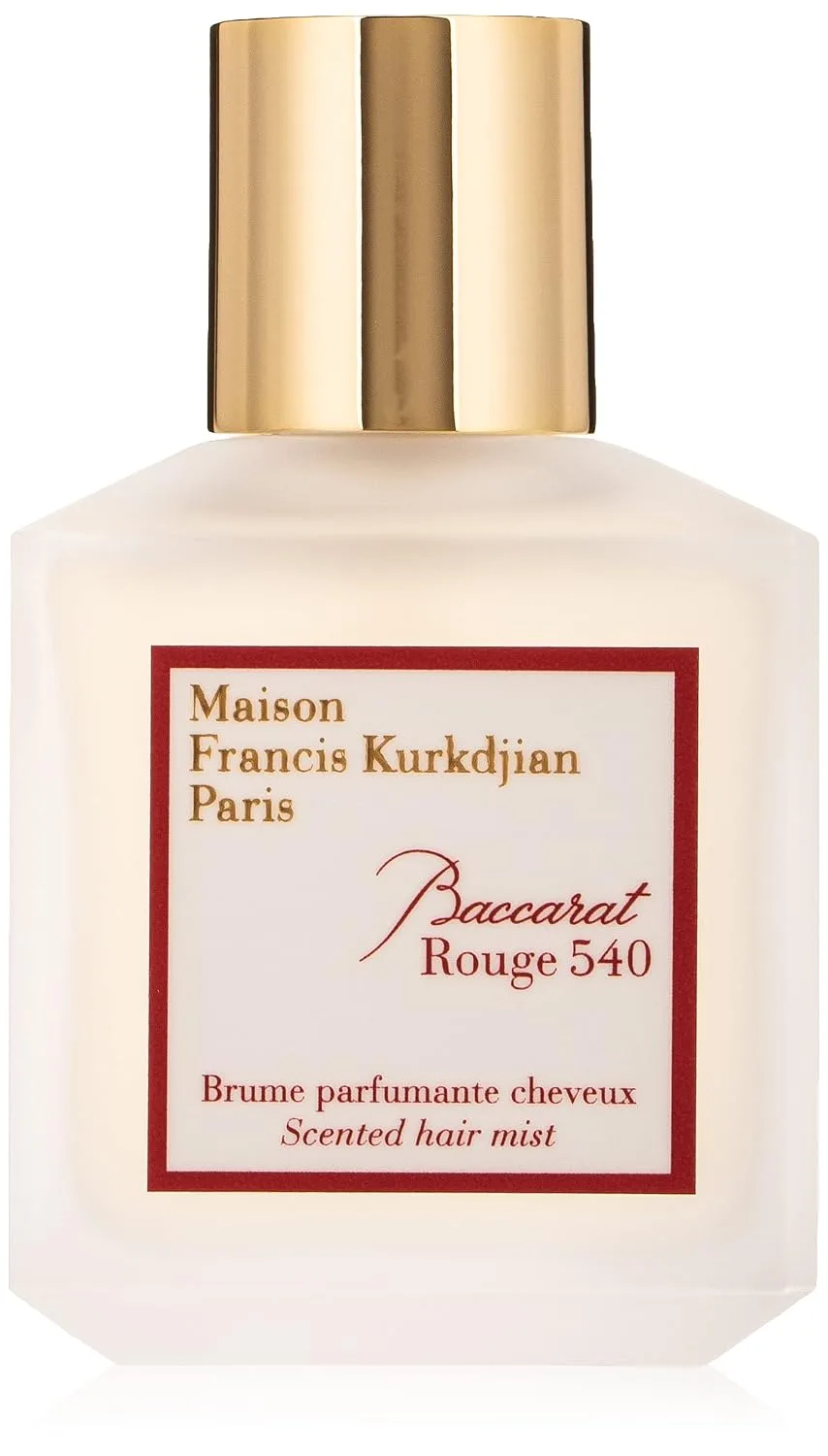 Maison Francis Kurkdjian Baccarat Rouge 540 EXTRAIT de Parfum Vial Sample Spray 2ml/ 0.06oz New