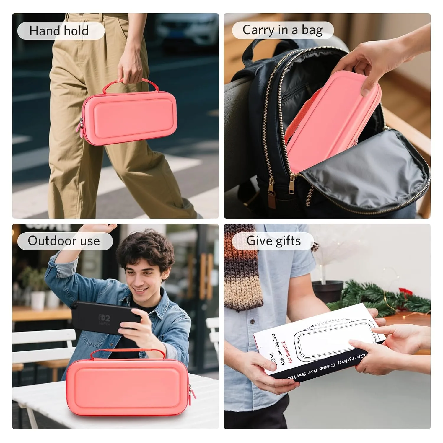 CoBak Large Capacity Carrying Case for Nintendo Switch 2 (2025)