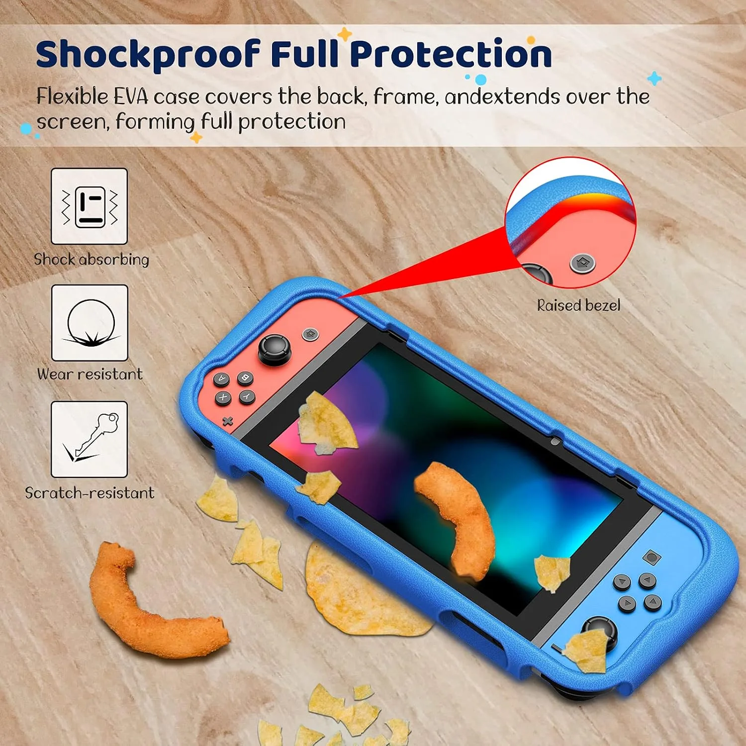 FINTIE Kid-Friendly Ultralight Case Compatible with Nintendo Switch 2017