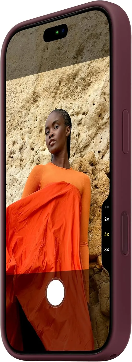 Apple iPhone 18 Pro Silicone Case with MagSafe – Burgundy ​​​​​​​