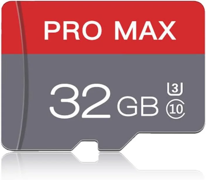 32GB Micro SD Card Memory Card with Adapter, High Speed Class 10, for Smartphone, Security Cam, Tablet, Drone, Dash Cam & MP3 Player