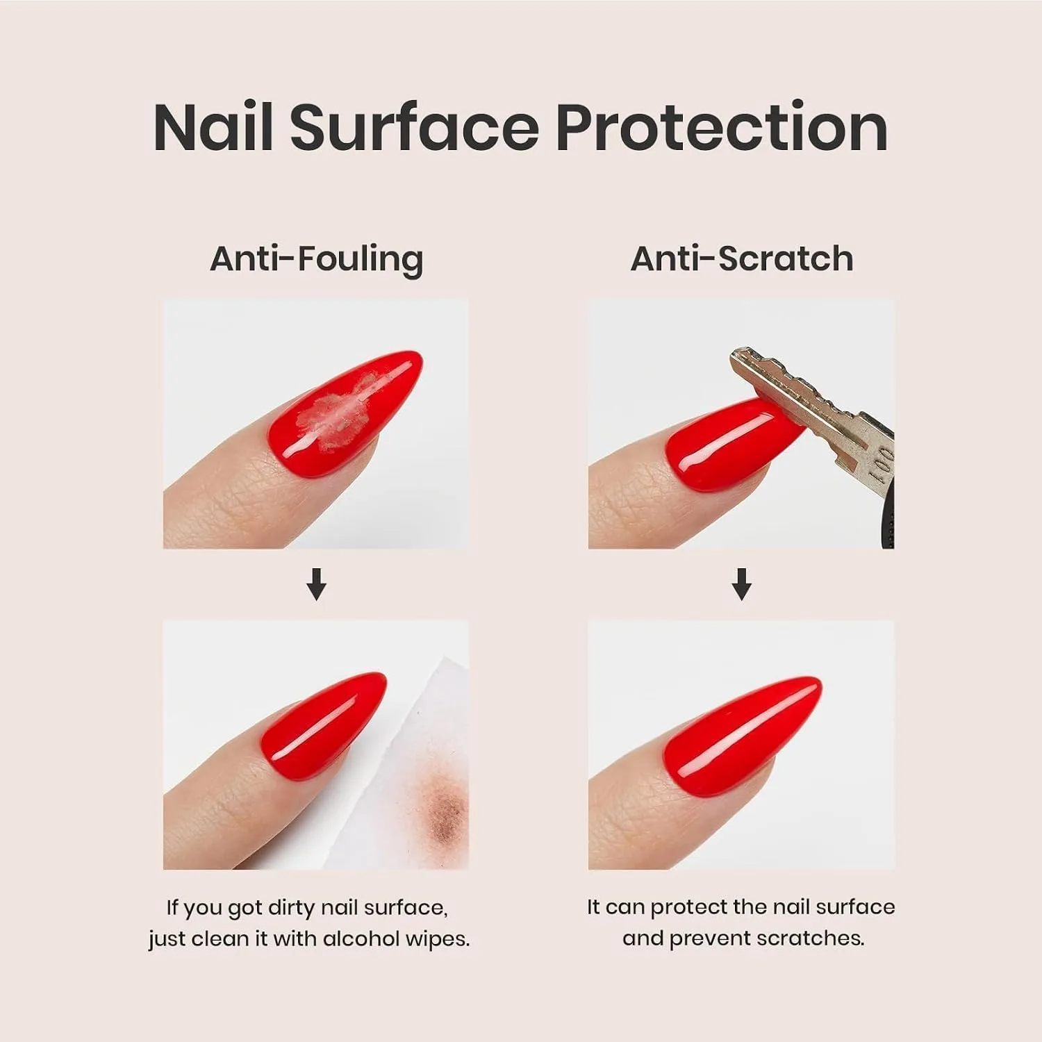 Beetles No Wipe Gel Top Coat & Base Coat Liquid Latex Set 3 Pcs 15ml