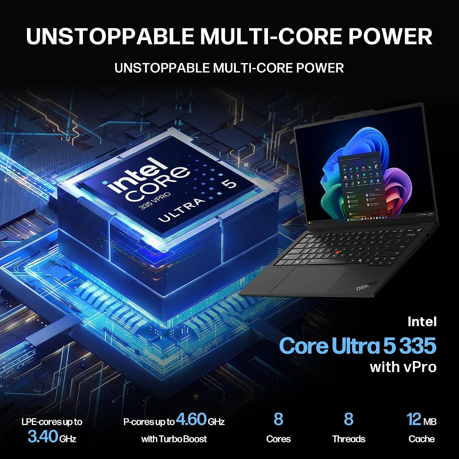 Lenovo ThinkPad X1 Carbon Gen 14 Aura Edition Core Ultra 5 335 vPro Laptop