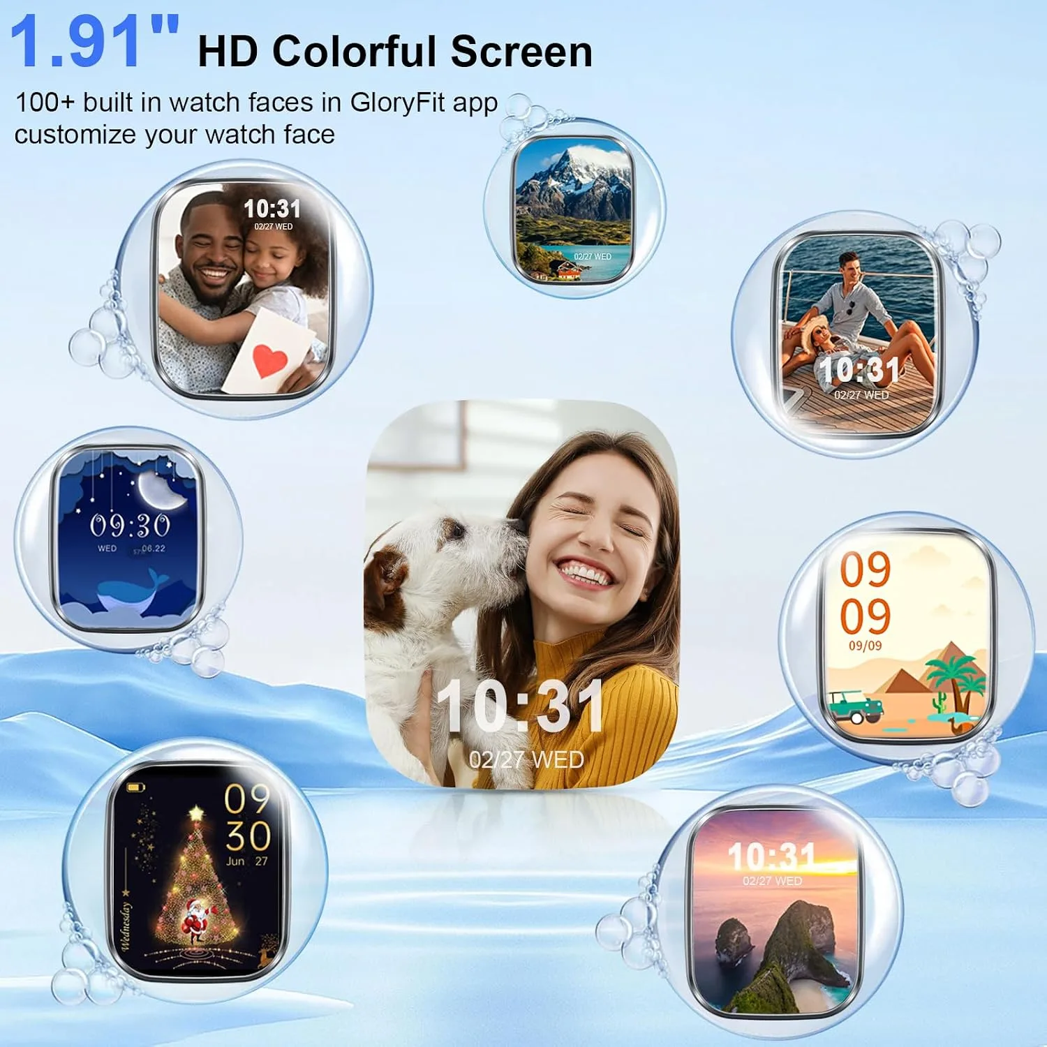 Smart Watch, 1.91" Smartwatch for Men Women (Answer/Make Call)