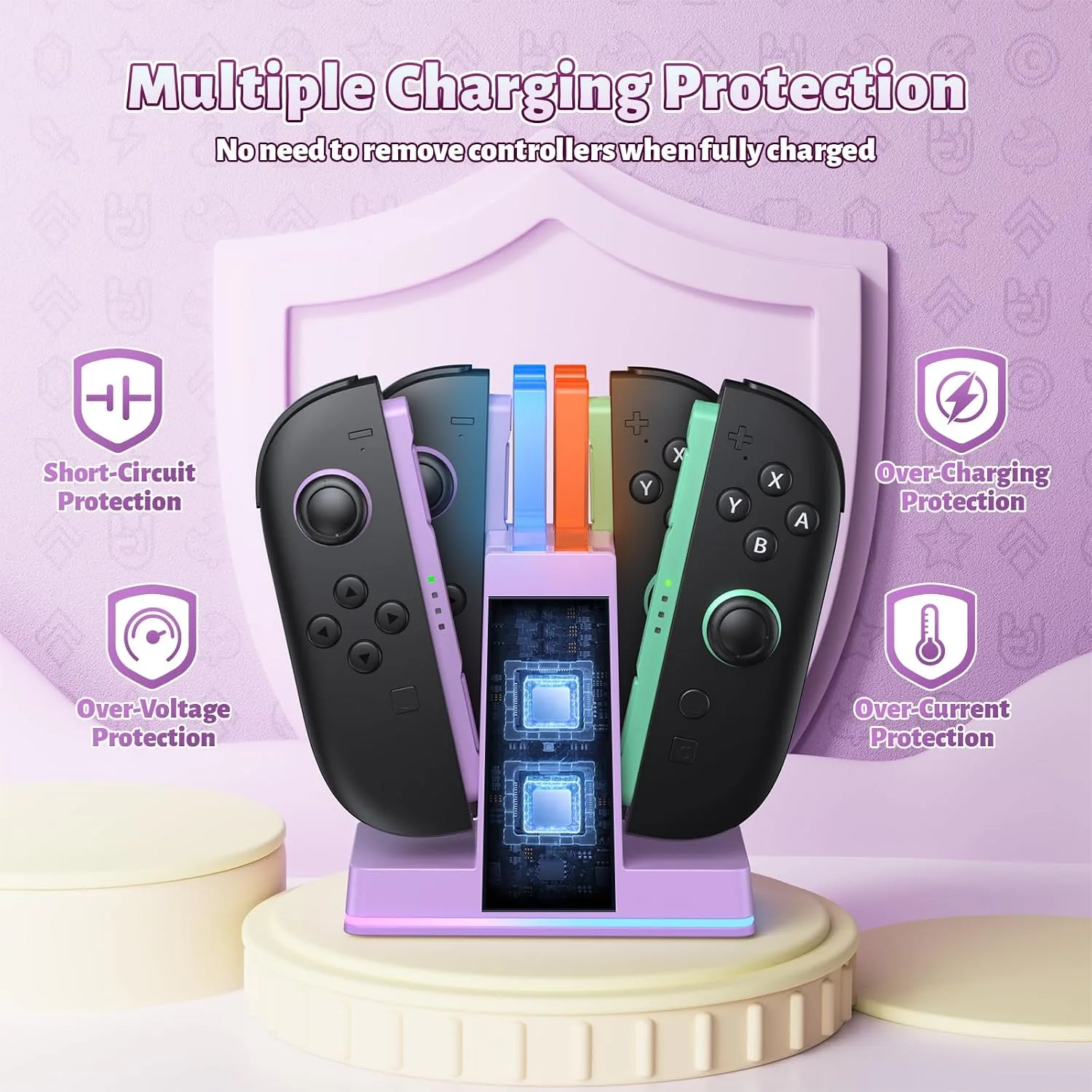 FASTSNAIL Switch 2 Controller Charger Dock for Nintendo Switch 2 for JoyCon