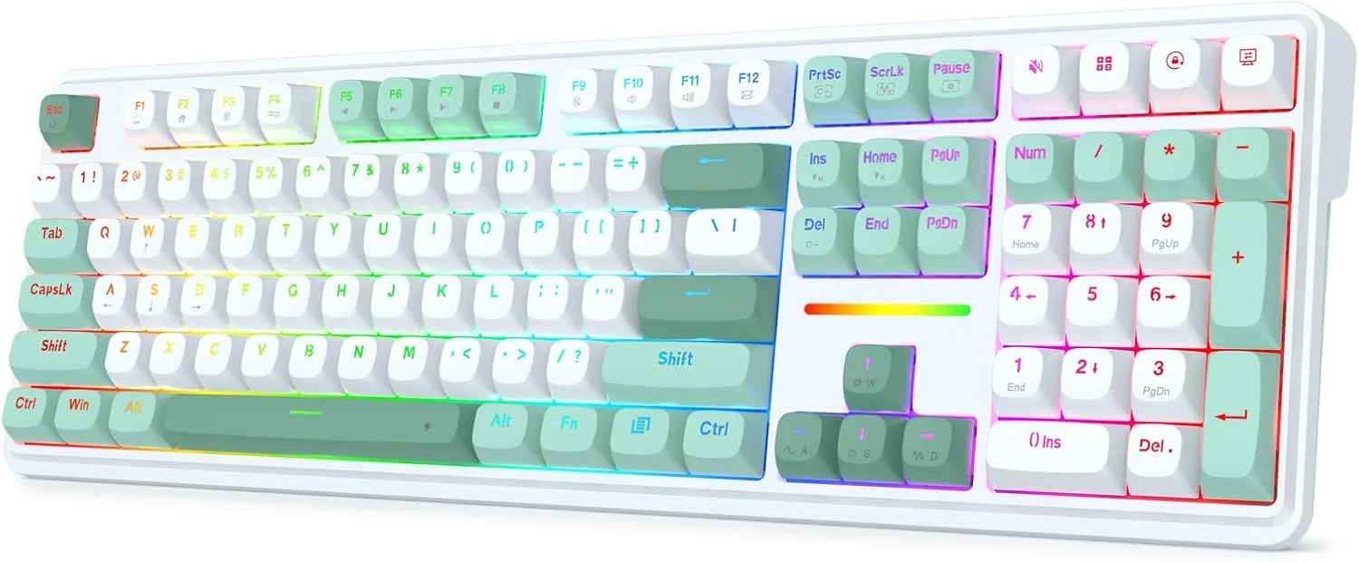 Teclado Gamer Redragon K745 HE Wired Hall-Effect Magnetic Rapid Trigger