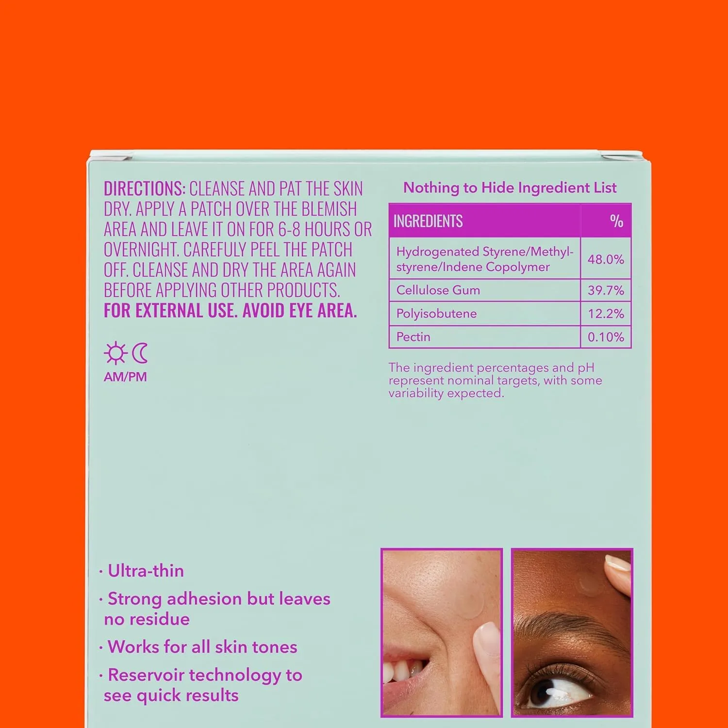 Good Molecules Pimple Patches for Face, 100 Pack – Ultra-Thin Hydrocolloid Patches, Invisible Under Makeup, Conceals Blemishes, Blackheads & Zits, Suitable for Acne-Prone Skin