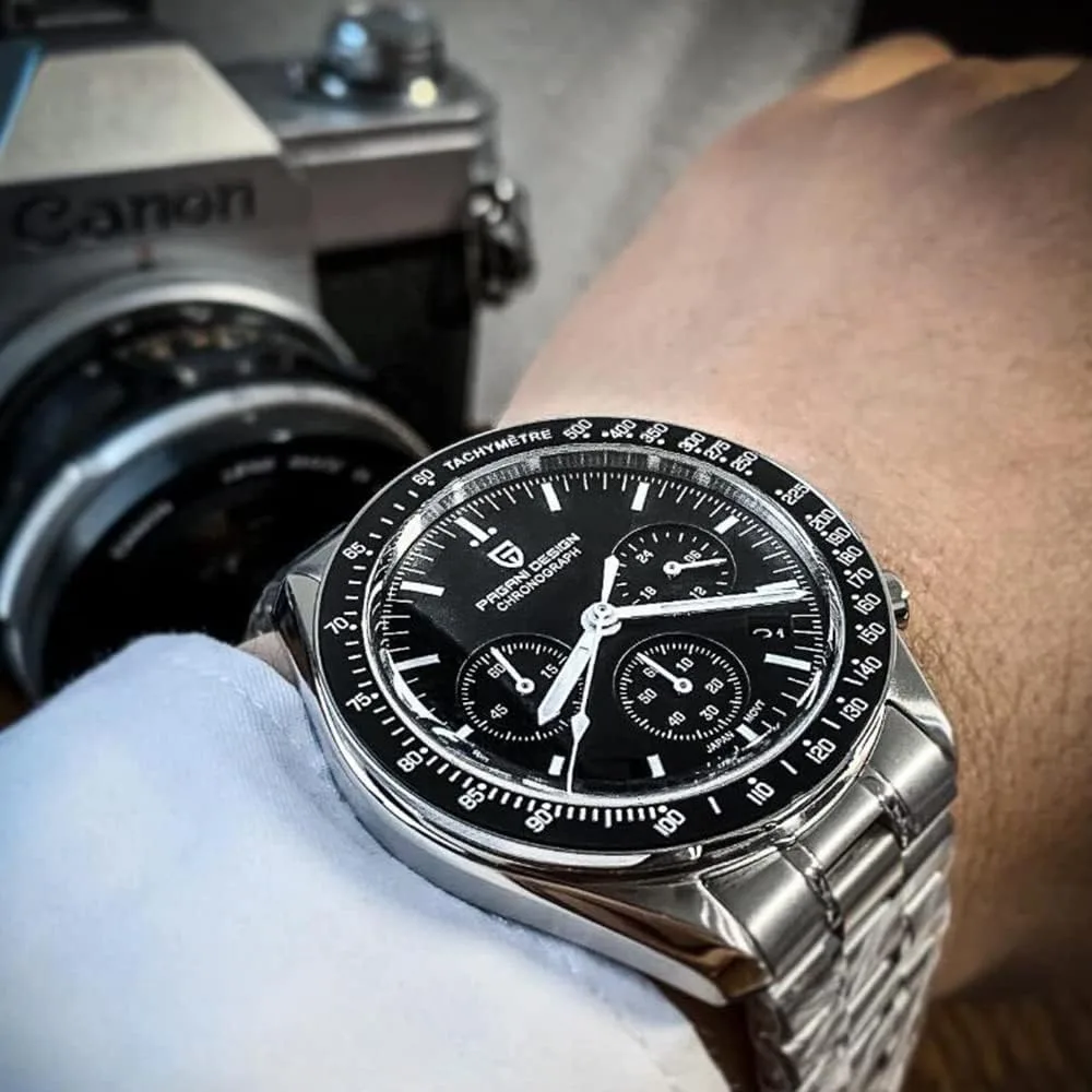 RollsTimi Pagani Design 1701 V6 Men's Chronograph, 40mm Sapphire VK63