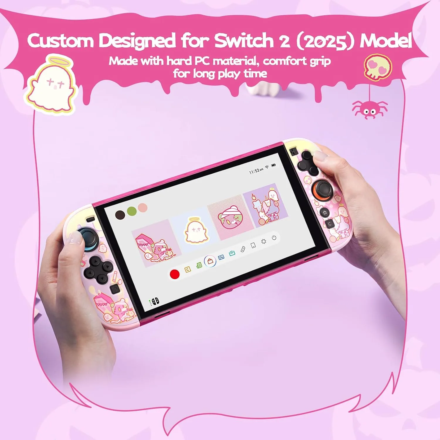GeekShare Protective Shell Dockable Hard Case Compatible with Switch 2