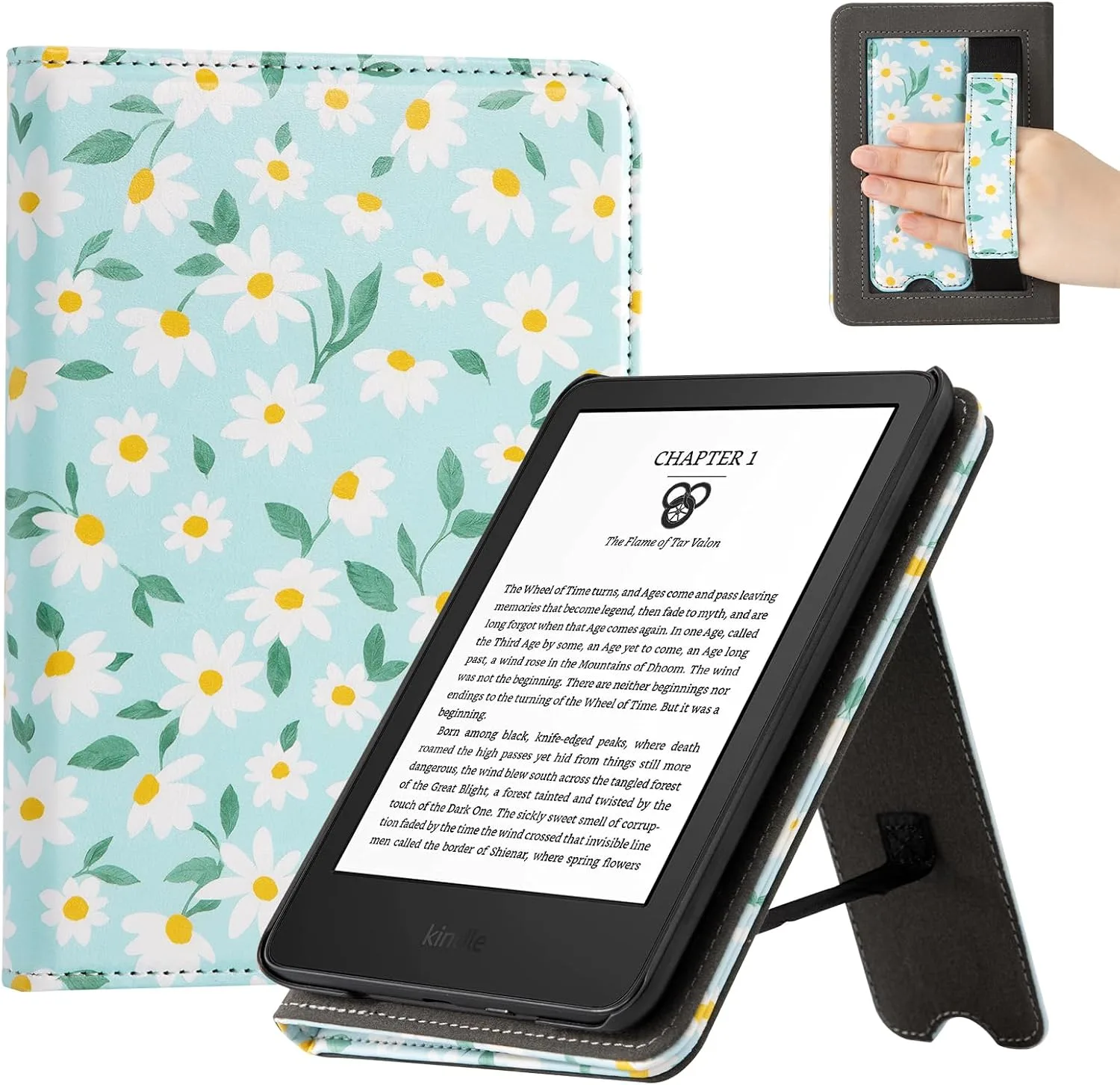 CoBak Case with Stand for for 6" Kindle (2024 & 2022, 11th Gen)