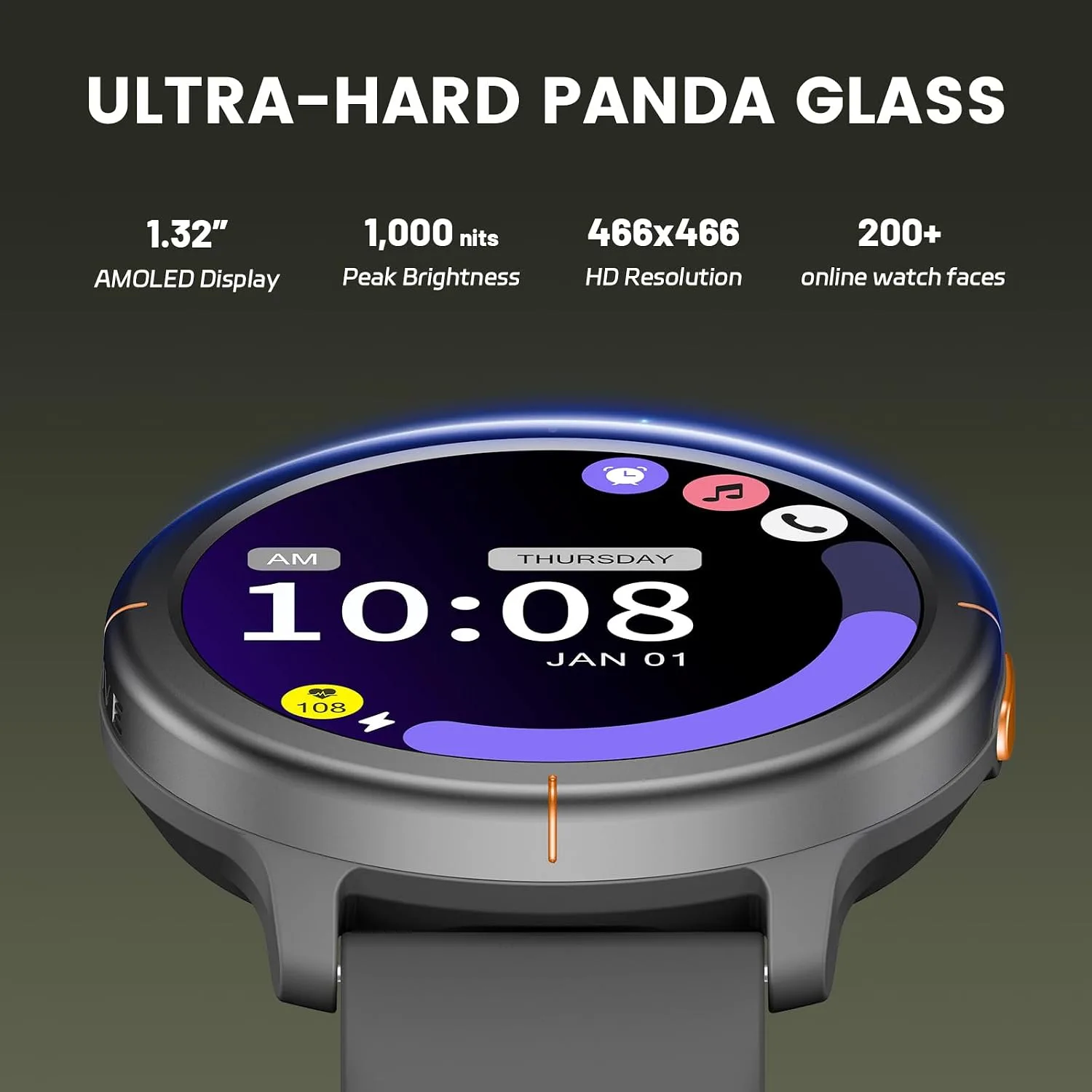 Smart Watch for Men Women, Bluetooth Calls, Activity Tracker, Android iOS
