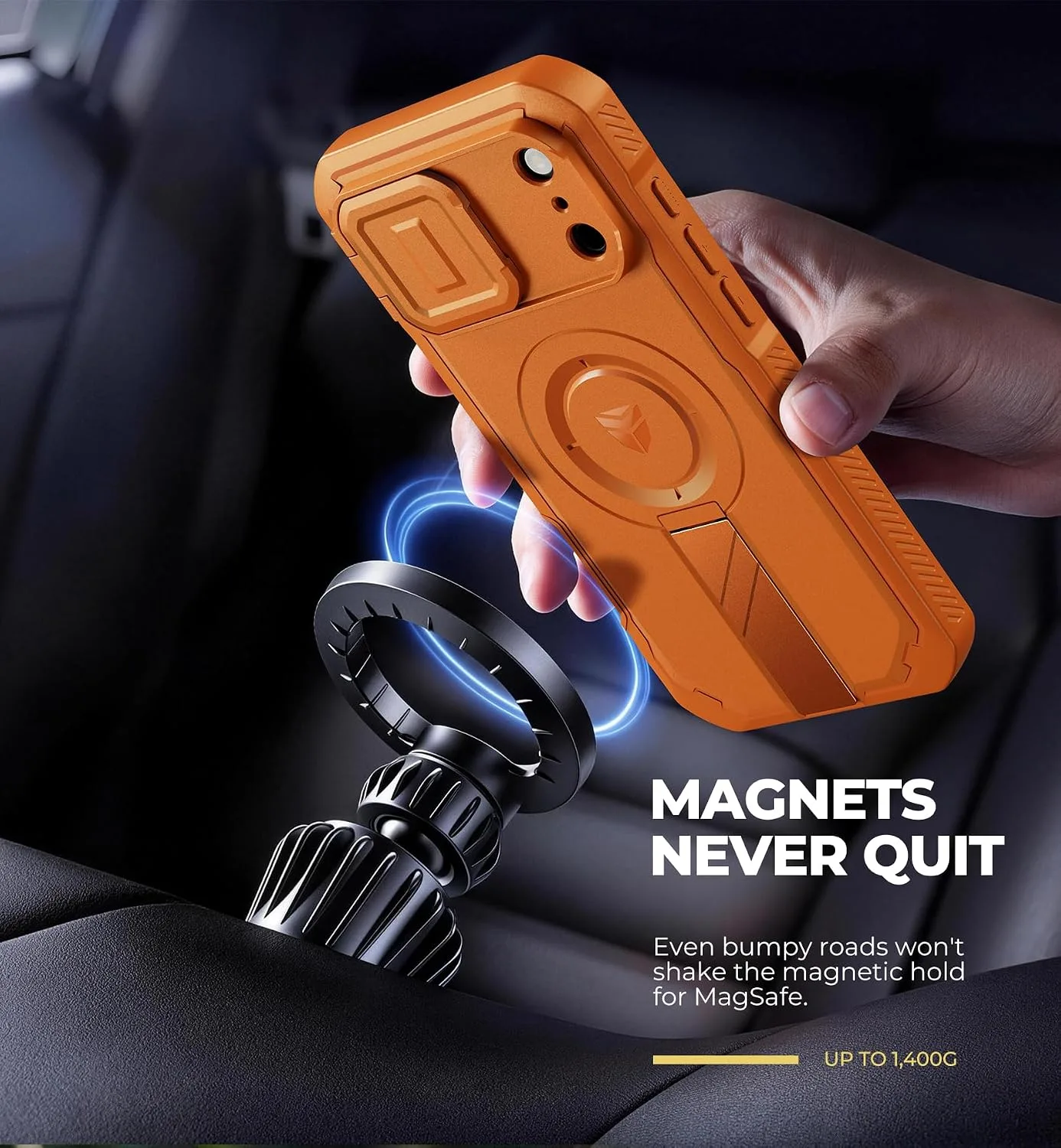 Dexnor for iPhone 18 Pro Max Case/iPhone 17 Pro Max Case, Orange