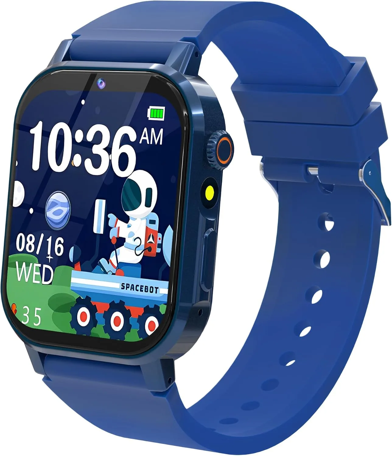 Kids Smart Watch Boys Ages 3-12 with 32 Puzzle Games, HD Camera, Pedometer