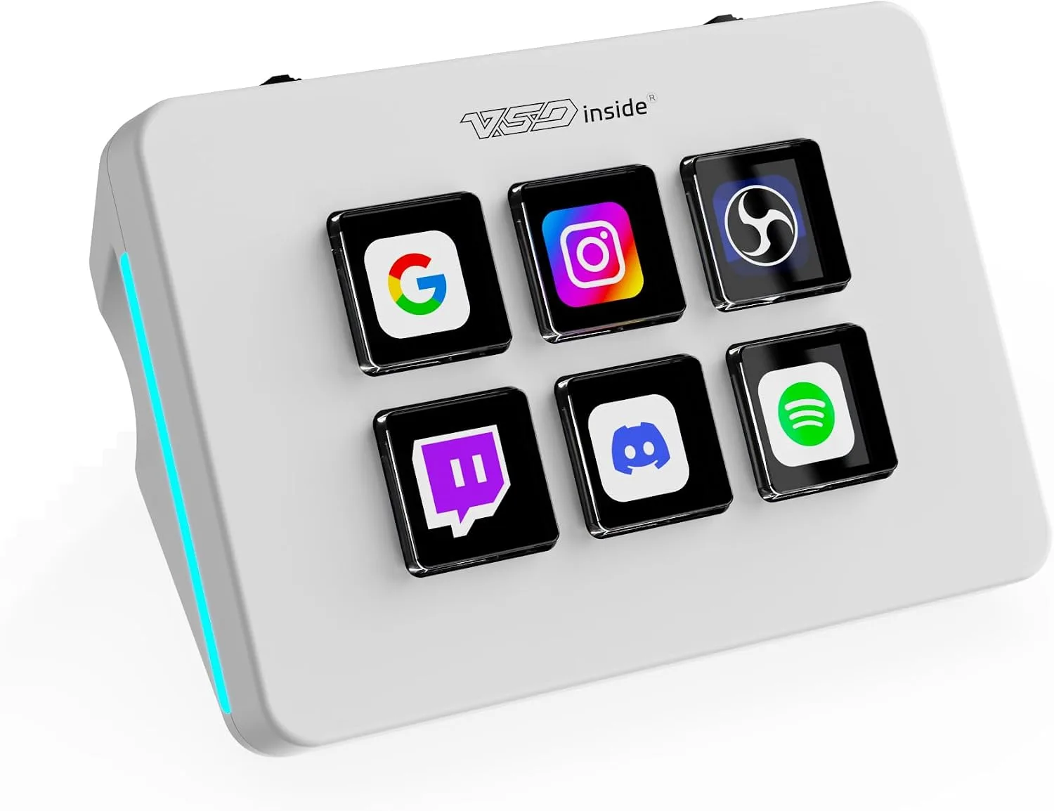 VSD Mini Macro Pad Shortcut Keypad, Stream Controller Streaming Deck