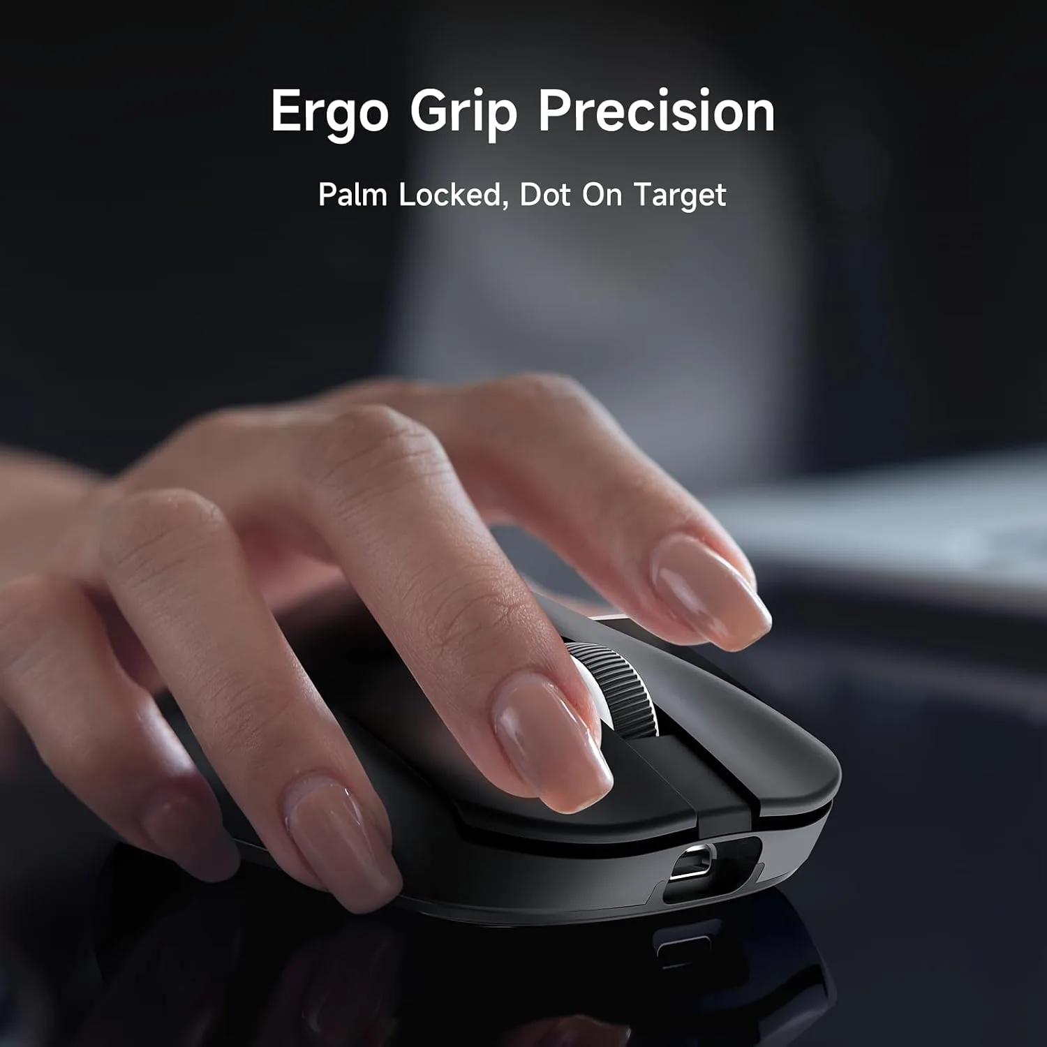 MCHOSE L7 Ultra+ Wireless Gaming Mouse, Ergonomic Mouse Lightweight 48g