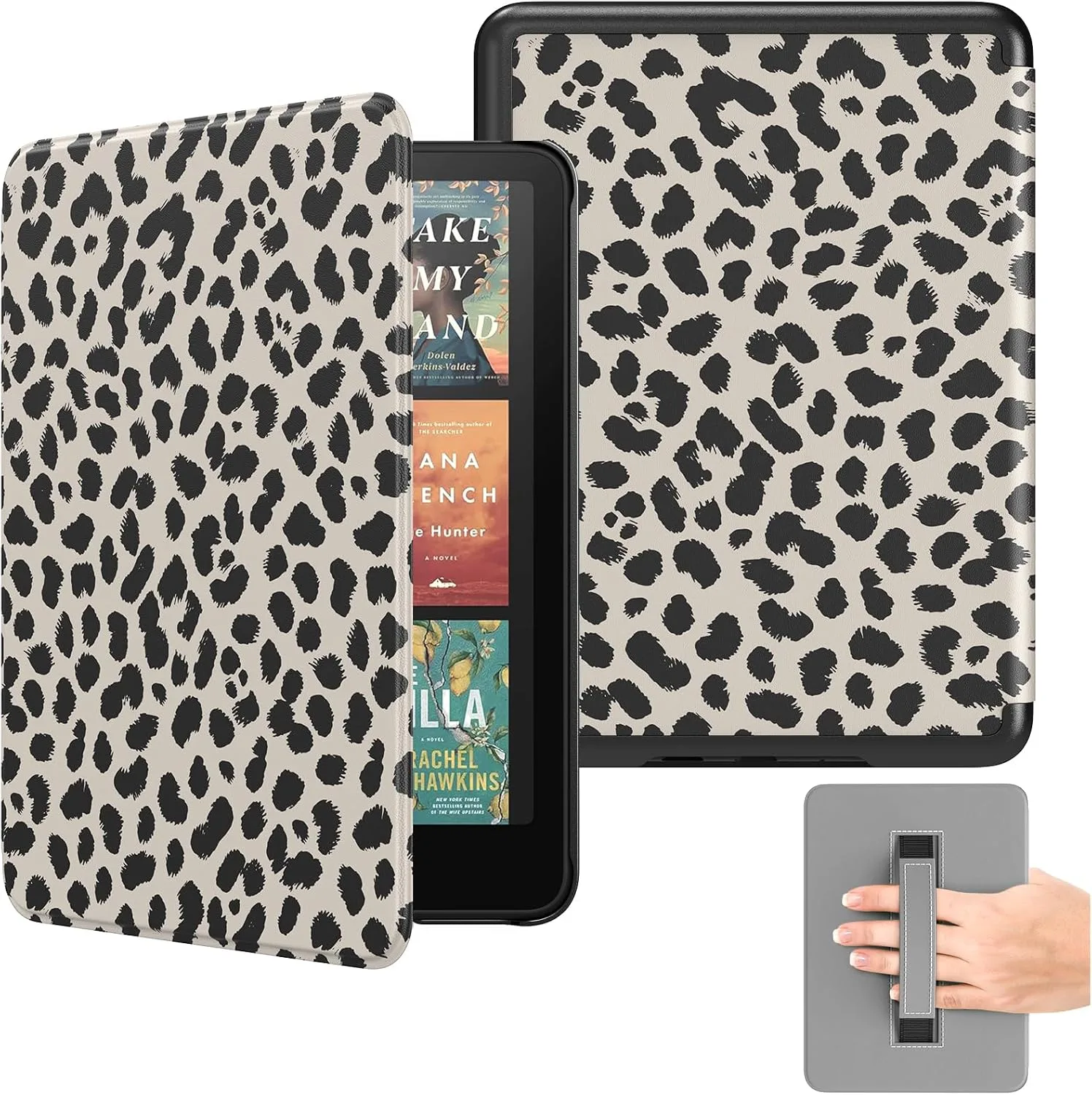 Estuche MoKo para Ebook Reader 7" 12th Gen 2024 Latte Leopard