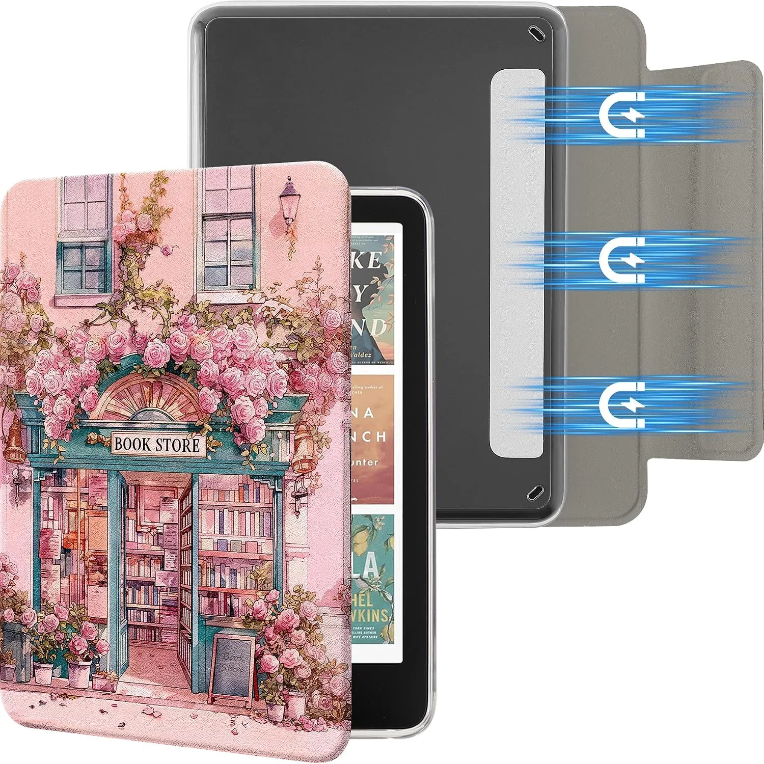 SESENSE Magnetic Case for 7'' Kindle Paperwhite 12th Gen 2024 & Colorsoft