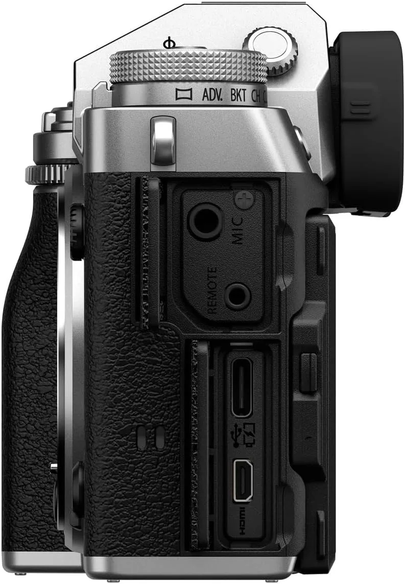 FUJIFILM X-T5 Mirrorless Digital Camera XF16-50mmF2.8-4.8 R LM WR Lens Kit - Silver