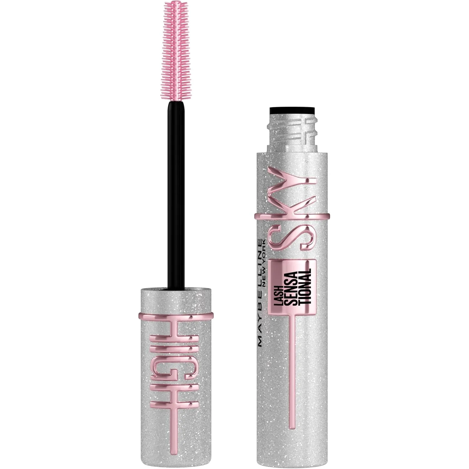 Maybelline Lash Sensational Sky High Glitter Mascara, Space Diamond