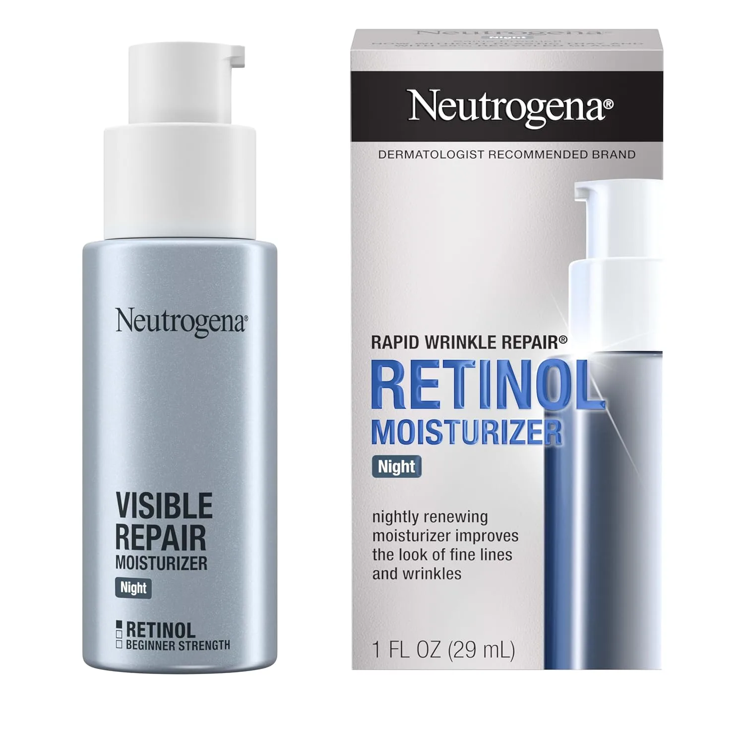 Neutrogena Rapid Wrinkle Repair Night Moisturizer, 1 fl. oz