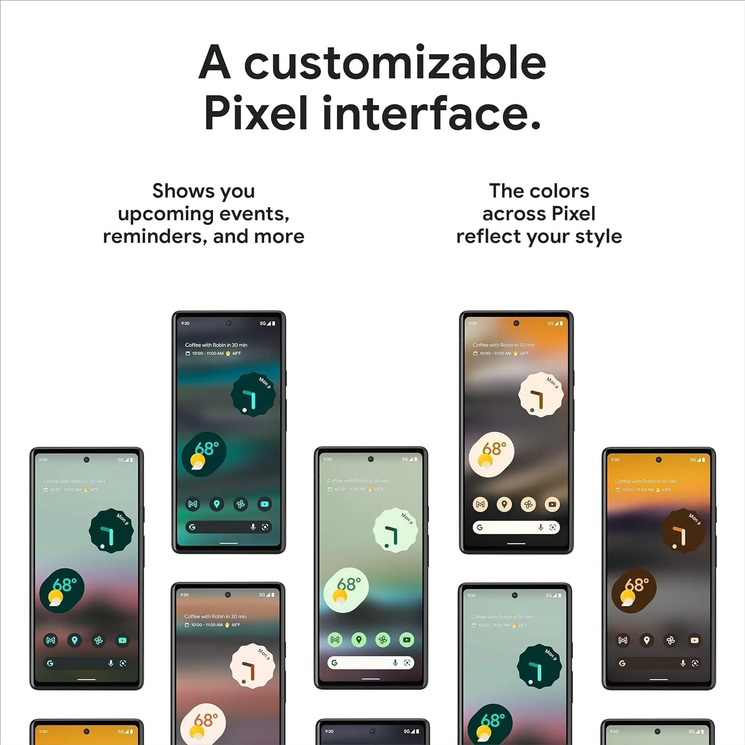 Google Pixel 6a, 128GB, Sage Green - Locked to Verizon (Renewed)