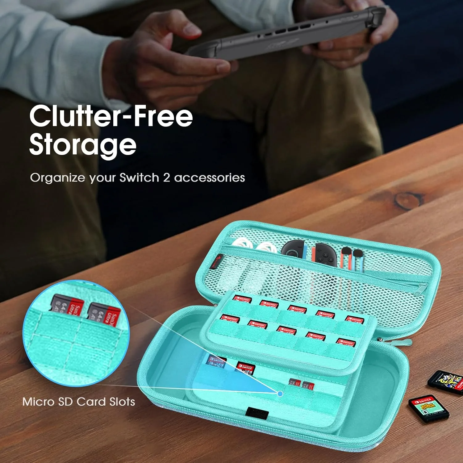 FINTIE Shockproof Carrying Case for Nintendo Switch 2 (2025)