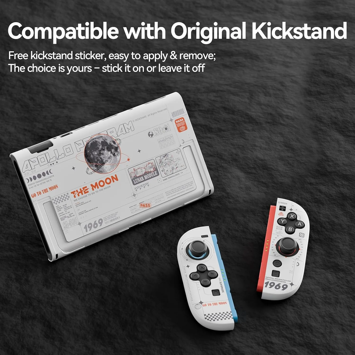 GeekShare Protective Shell Dockable Hard Case Compatible with Switch 2