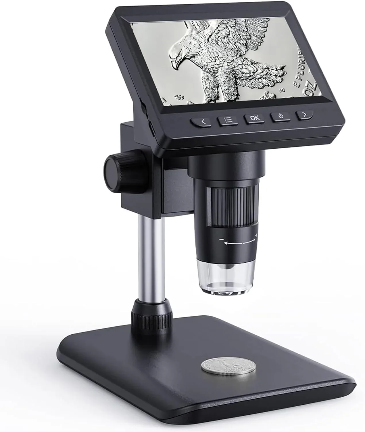 Microscopio Digital AOPICK con Pantalla LCD 4.3 pulgadas y Zoom 1000X