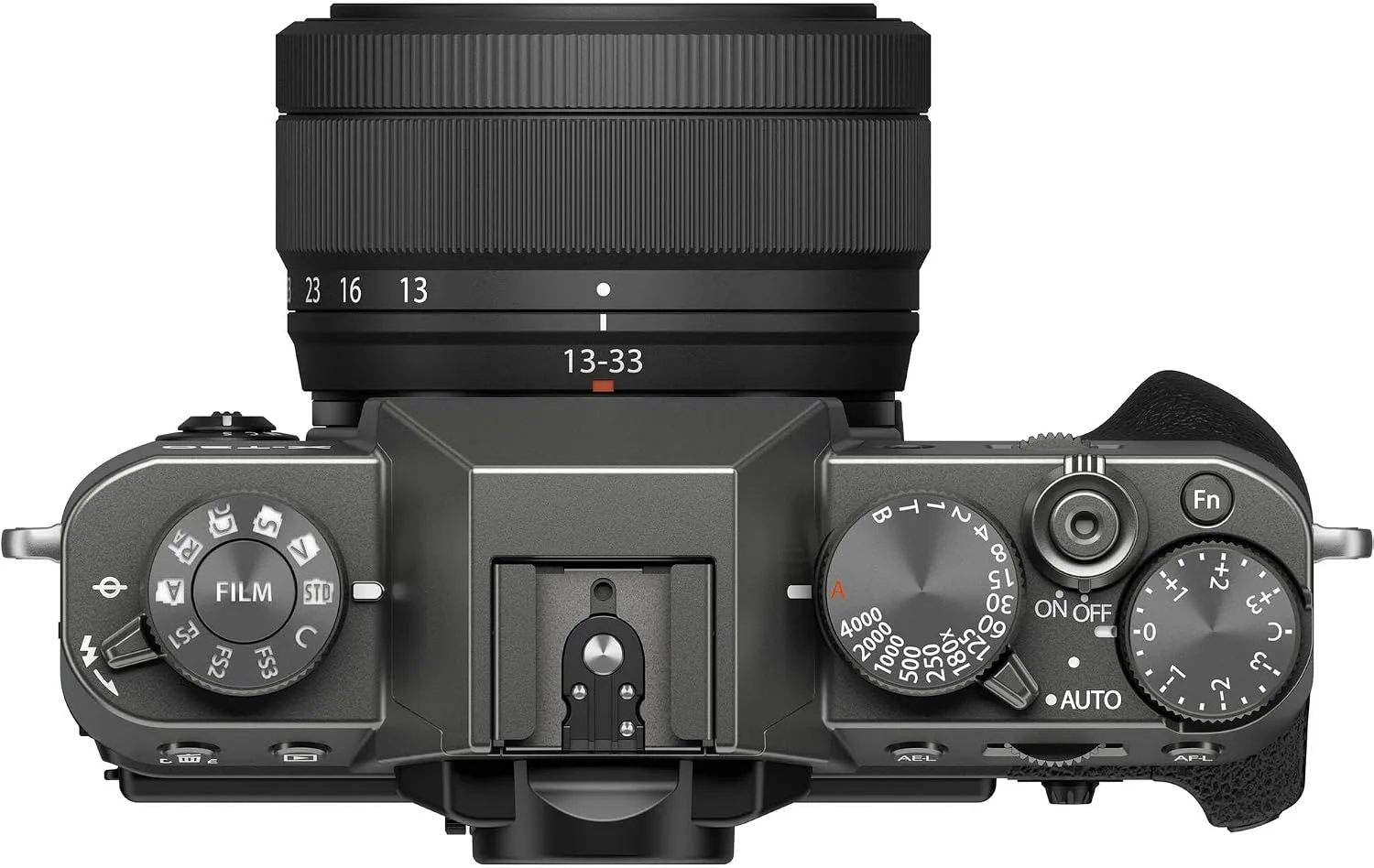 FUJIFILM X-T30 III Camera with 13-33mm Lens Charcoal Silver & Filter Bundle