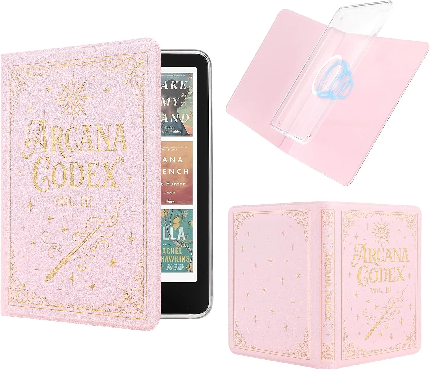 Magnetic Book Cover Case for 7'' Kindle Paperwhite & Colorsoft