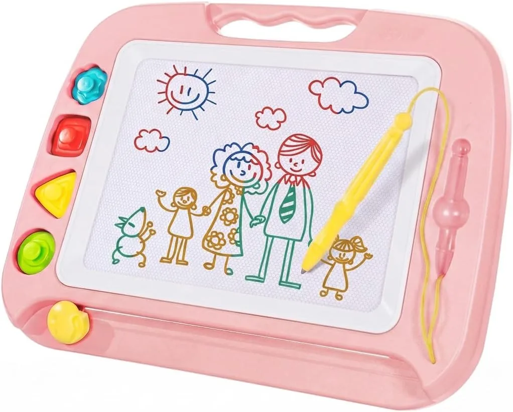 SGILE Magnetic Drawing Board for Kids, Toddler Doodle Toys, Large 16 × 13"