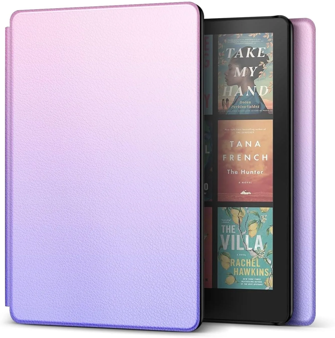 TNP Kindle Paperwhite 12th Gen Case, Colorsoft 7-Inch Cover, Pink Purple