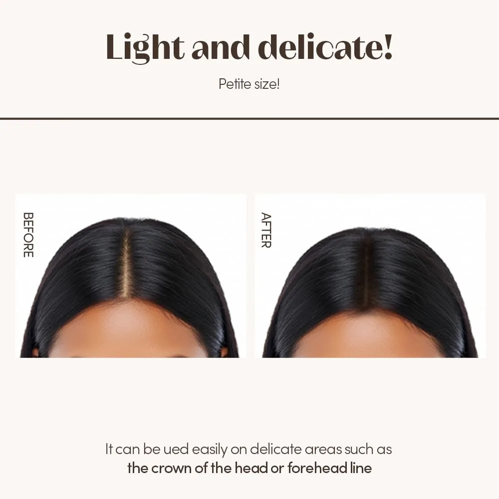 ETUDE Hair Pang Pang Root Touch-Up Hairline Powder, Light Brown, Waterproof