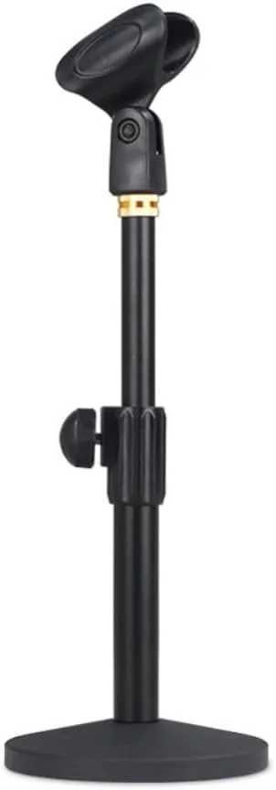 Rode PodMic USB and XLR Dynamic Podcasting Microphone | Black Bundle with Pop Filter + Desktop Microphone Stand + XLR Cable + Cleaning Cloth (5 Item)