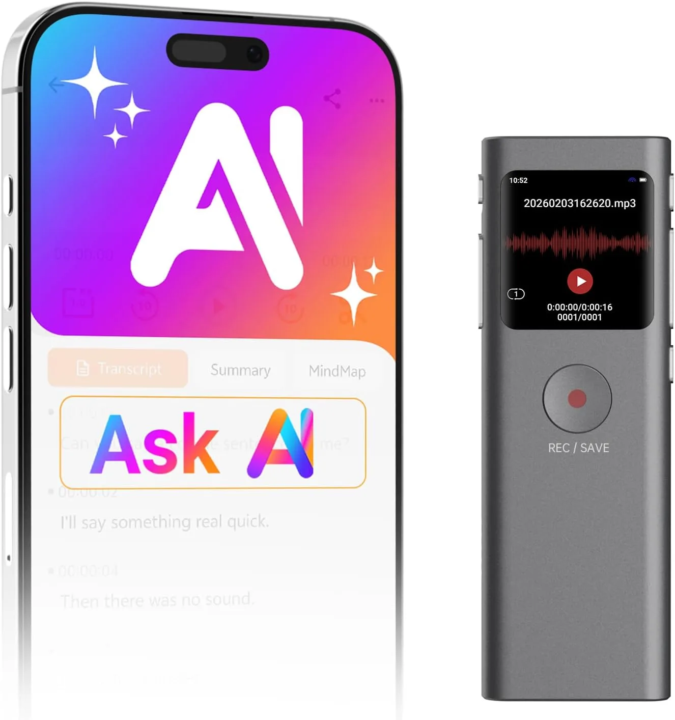 AI Voice Recorder, Transcribe & Summarize with AI Note Taker