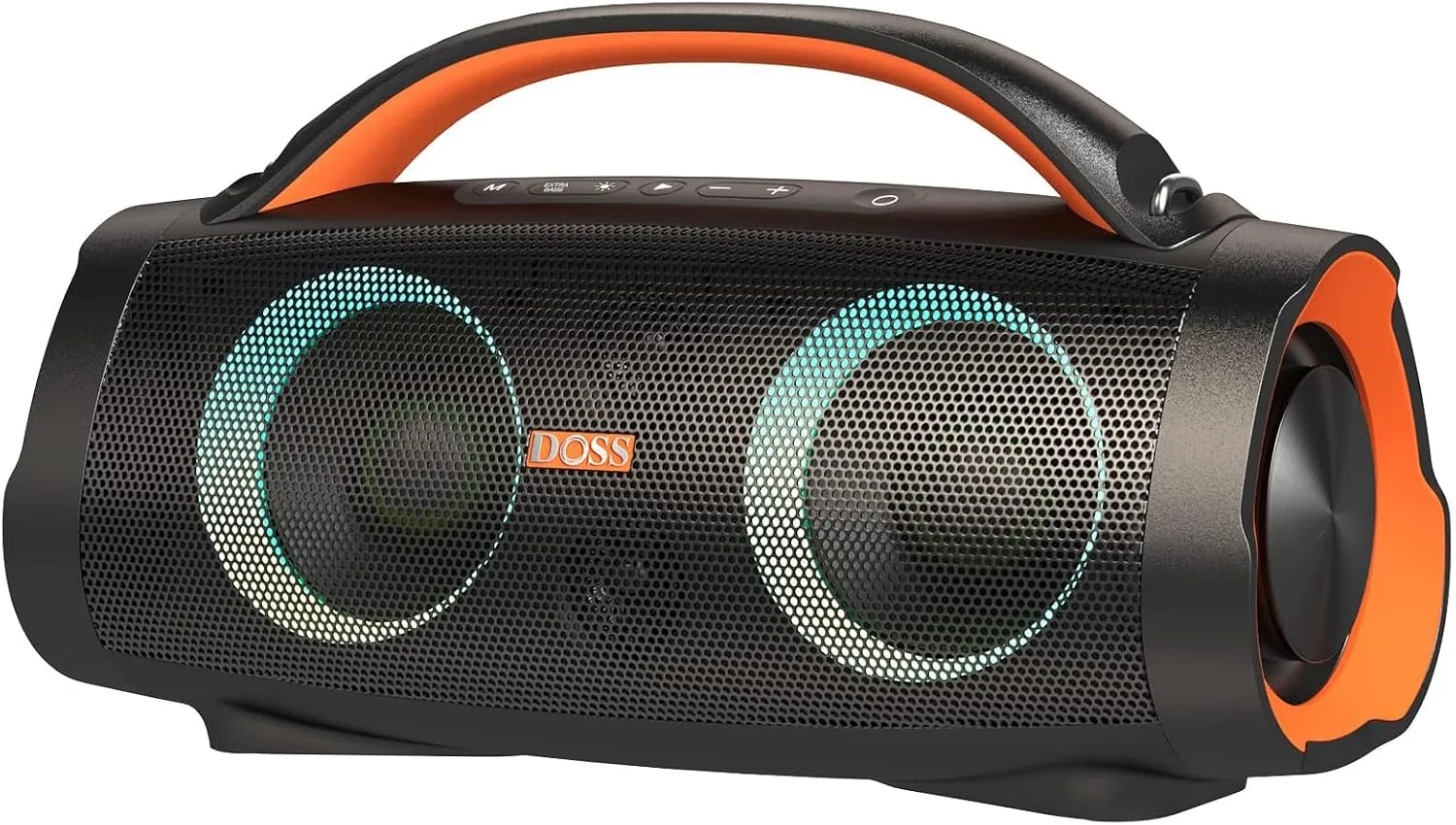 DOSS Extreme Boom Pro 100W Loud Outdoor Speaker, IPX6 Waterproof for Beach