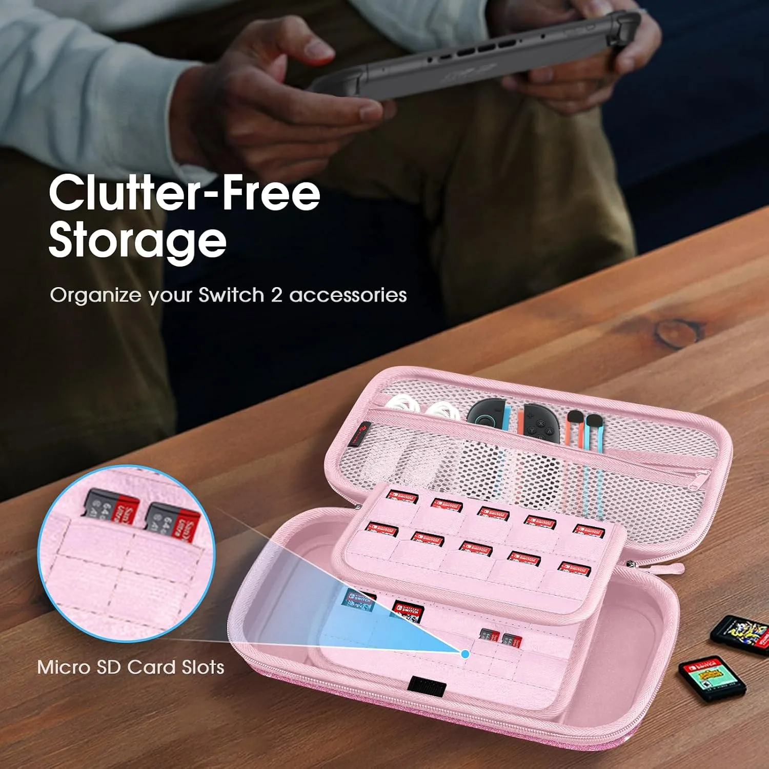 FINTIE Shockproof Carrying Case for Nintendo Switch 2 (2025)
