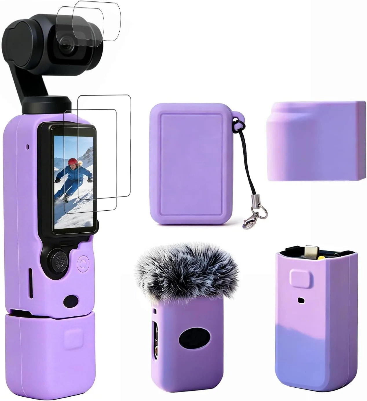 Case for DJI Osmo Pocket 3 / Xtra Muse Camera - Lilac