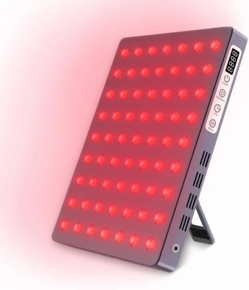 Fringe Red Light Therapy Panel, 189W, 660nm & 850nm Near Infrared, 360 LED
