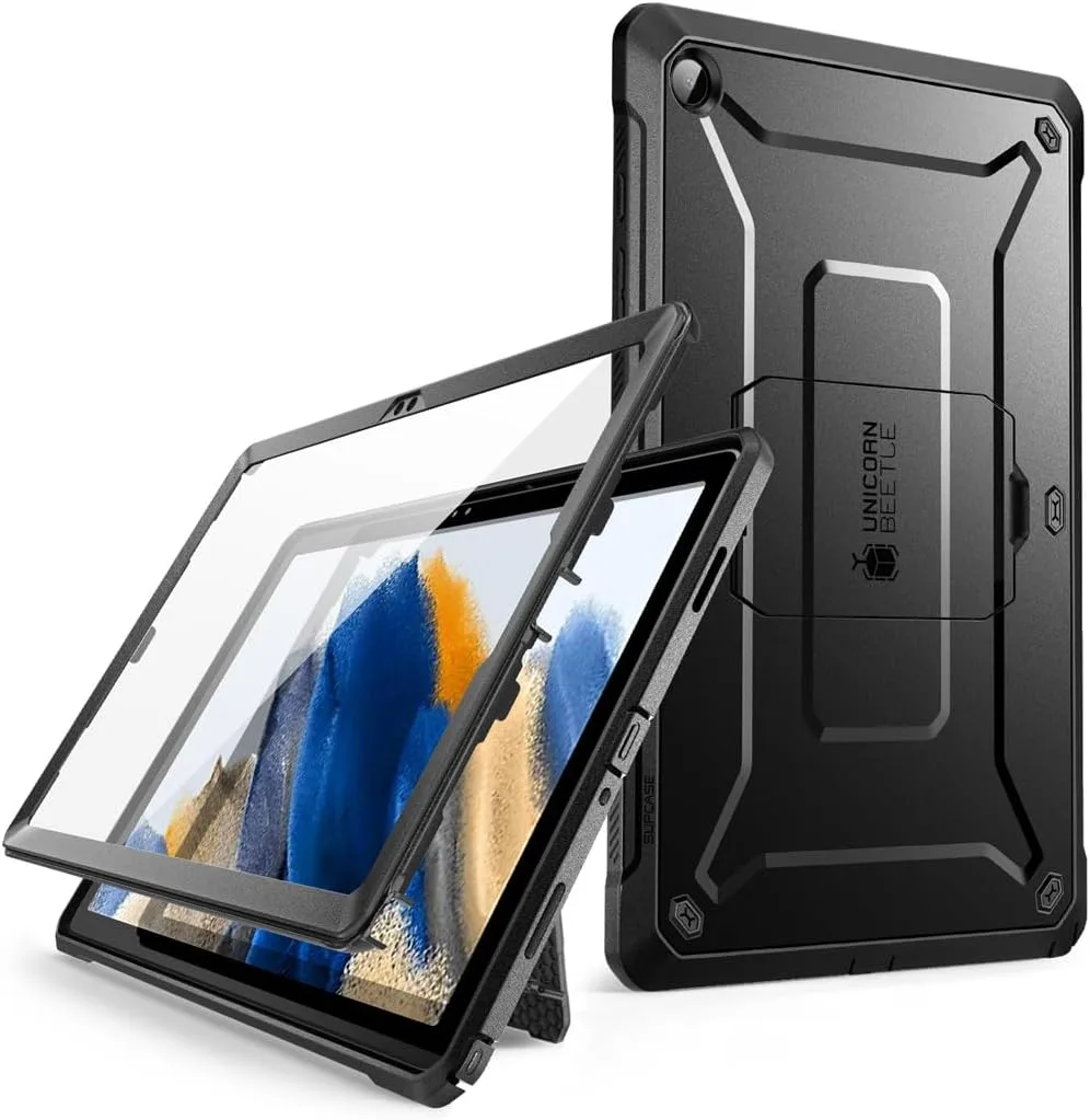 SUPCASE for Samsung Galaxy Tab A9 Plus Case 11" 2023 with Kickstand, Black