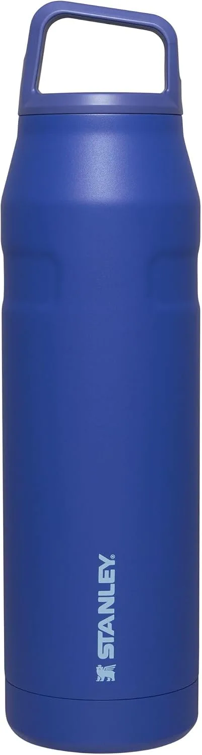 Stanley IceFlow Cap and Carry Water Bottle | Wide Mouth Twist Lid | Lightweight & Leakproof for Travel & Sports | Insulated Stainless Steel | BPA-Free