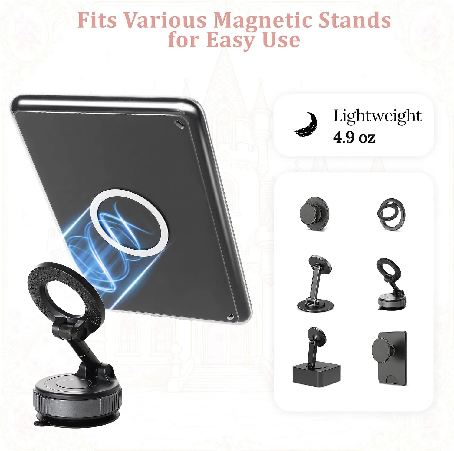 Magnetic Book Cover Case for 7'' Kindle Paperwhite & Colorsoft