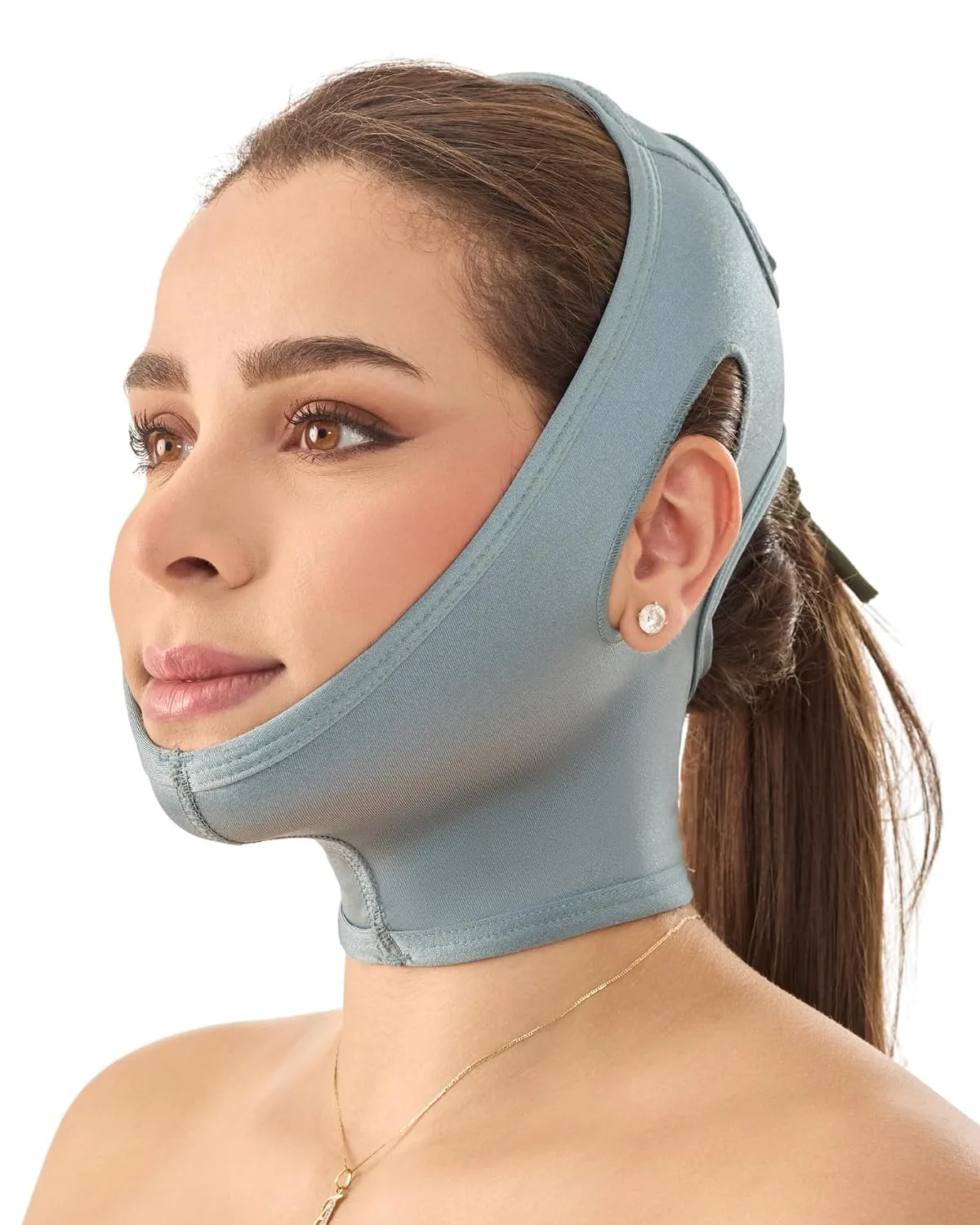 Shape Concept Chin Strap Support Band Neck Bandage Face Chin Medium Compression