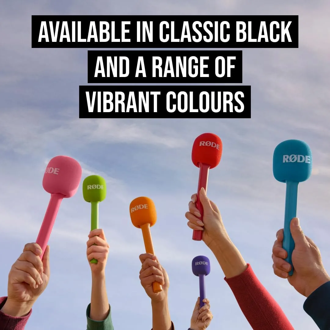 RØDE Interview GO Handheld Adaptor for RØDE Wireless Microphones (Pink)